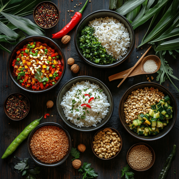 receta de arroz con verduras