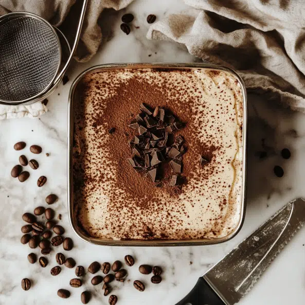 receta tiramisú fácil